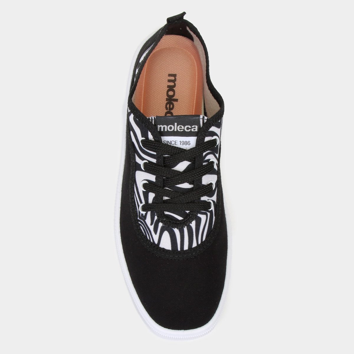 Tênis Moleca Cano Baixo Animal Print Feminino - 3