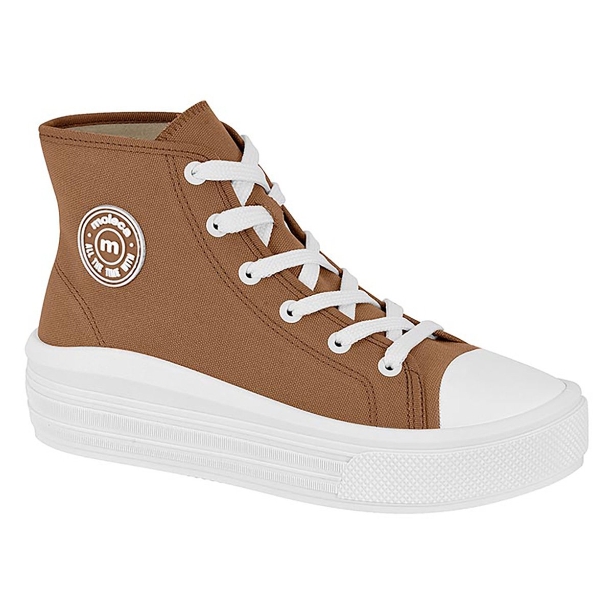 Tênis Moleca Cano Médio Feminino - Mostarda | Netshoes