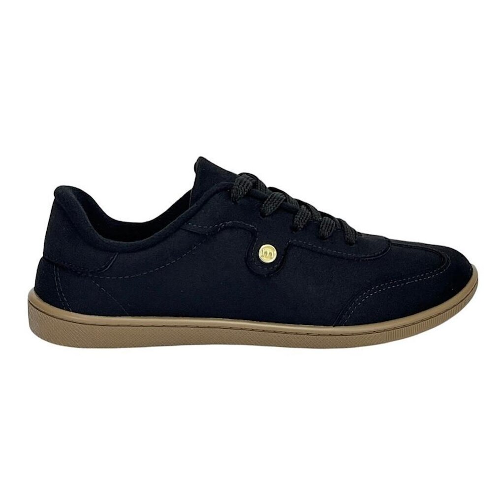 Tênis Moleca Casual Camurça 5605.477 Preto