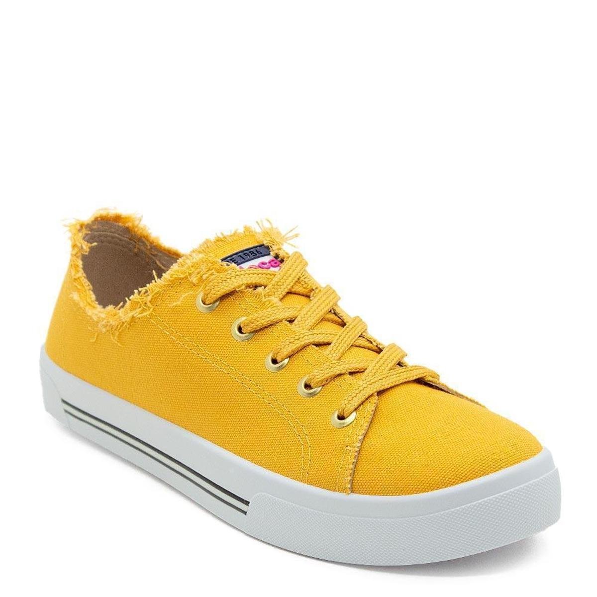 Tenis Moleca Mostarda Casual em promoção na Netshoes!