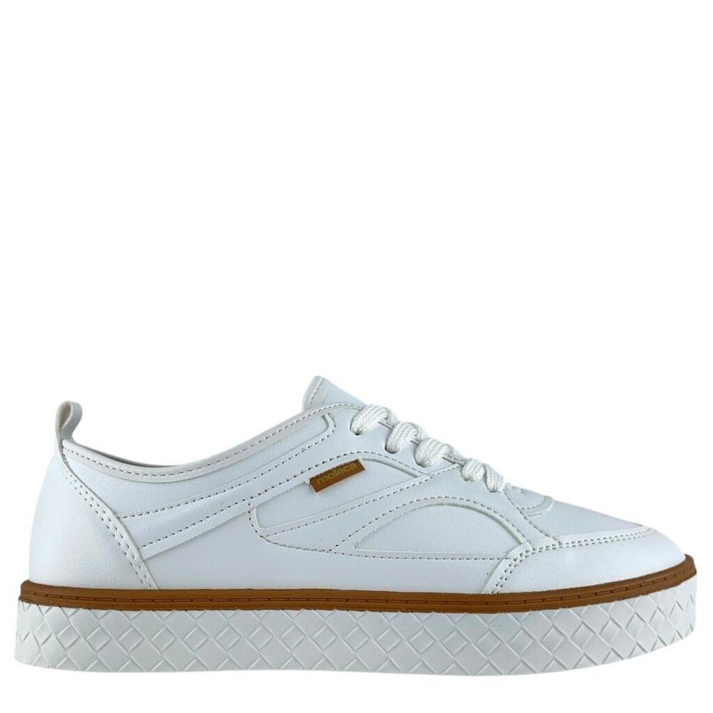 Tênis Moleca Feminino Urbano Casual Branco para o Dia a Dia