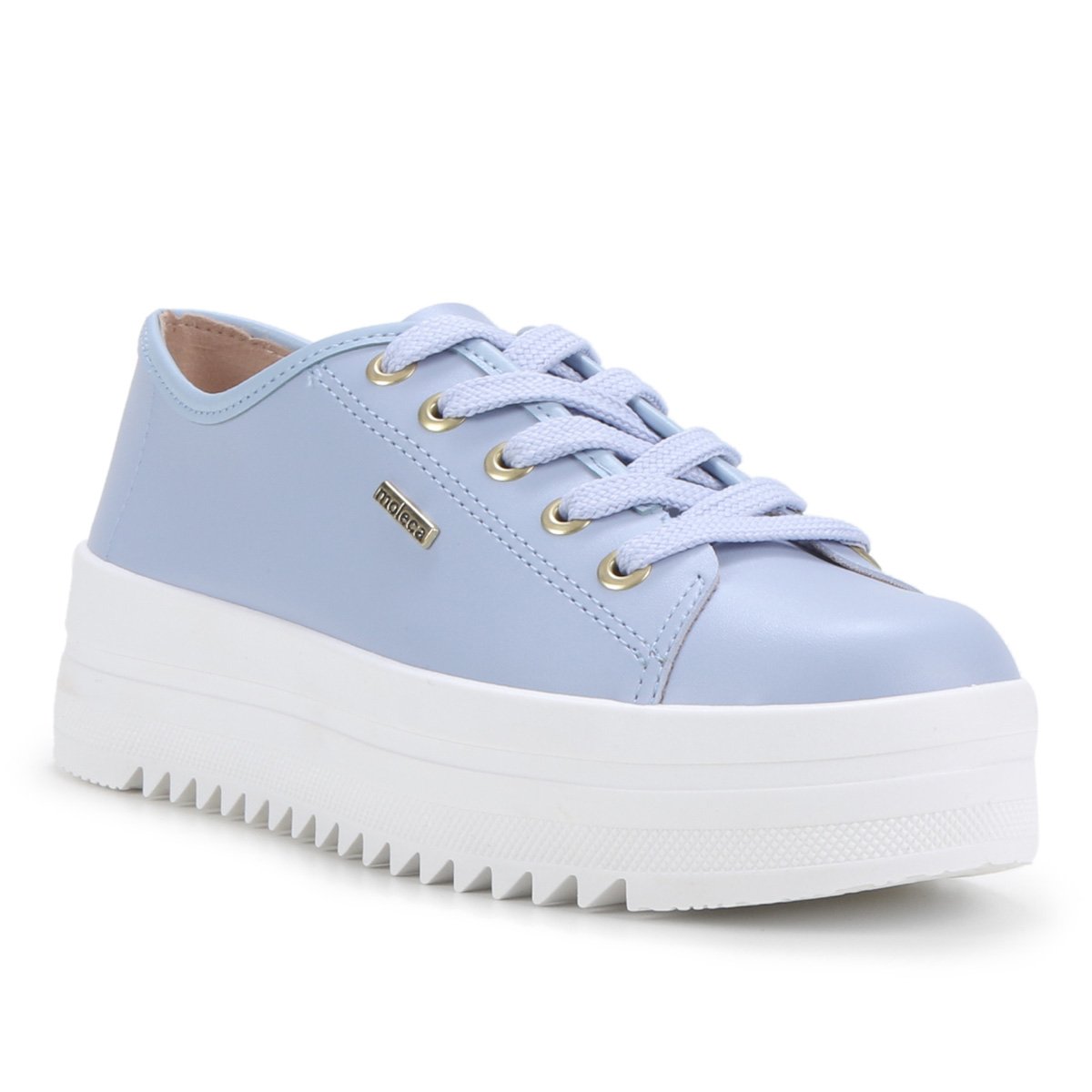 Tênis Moleca Liso Plataforma Feminino - 1