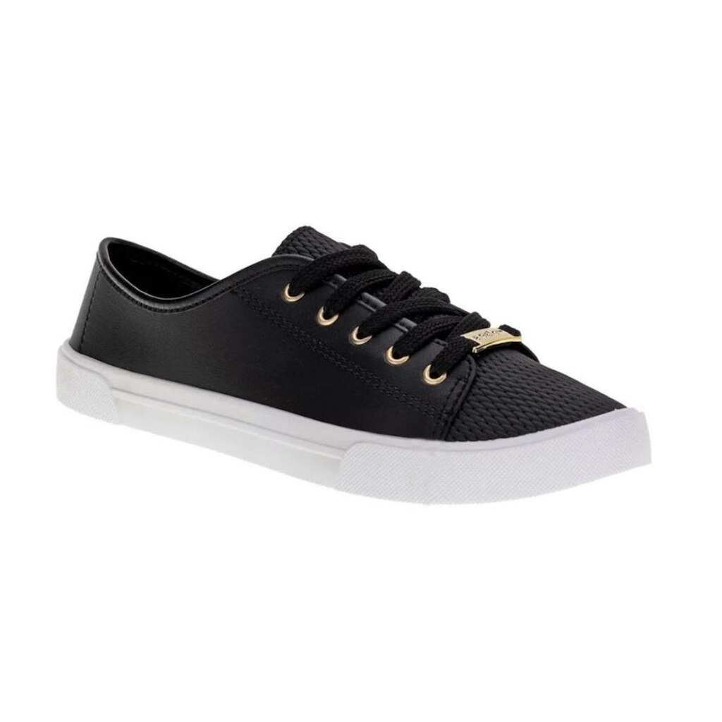 Tênis Moleca Napa Dália Preto 5296510