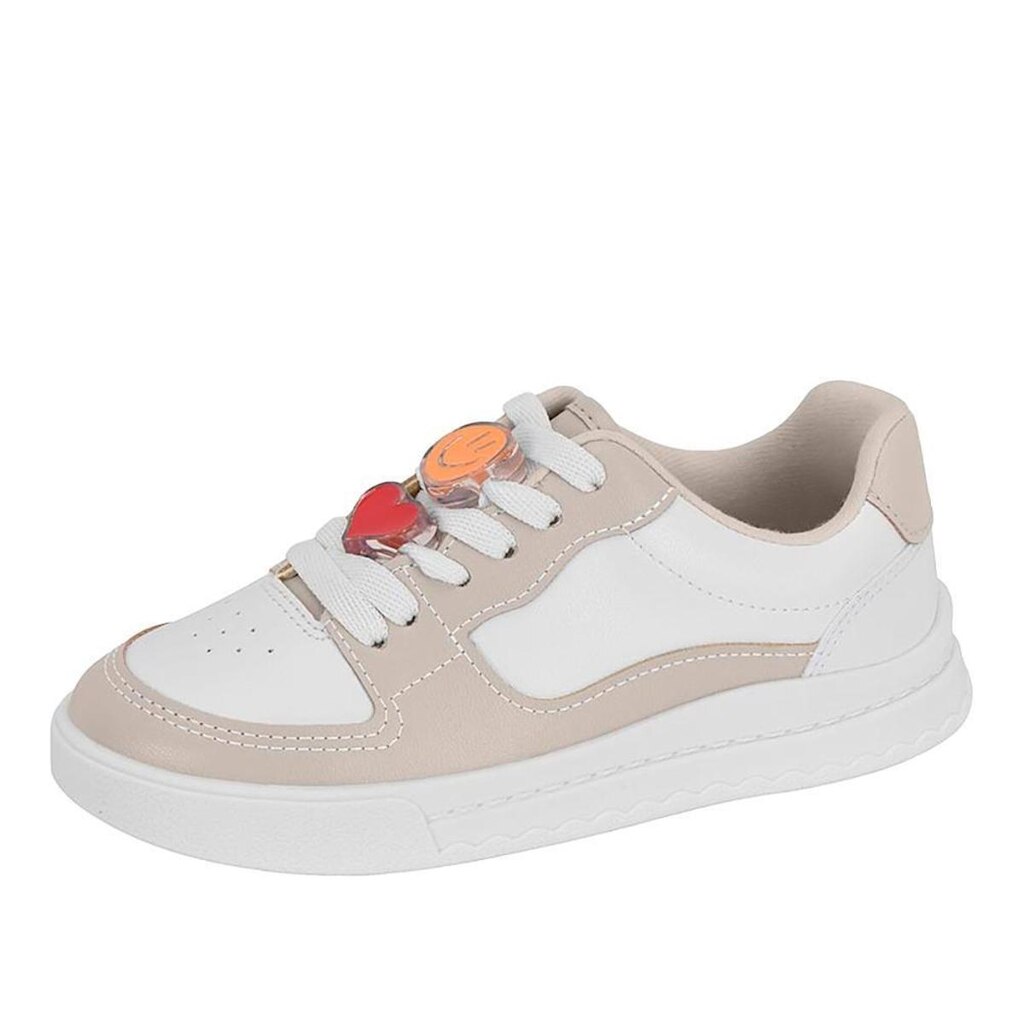 Tenis Molekinha Street C/Emoji Cabedal