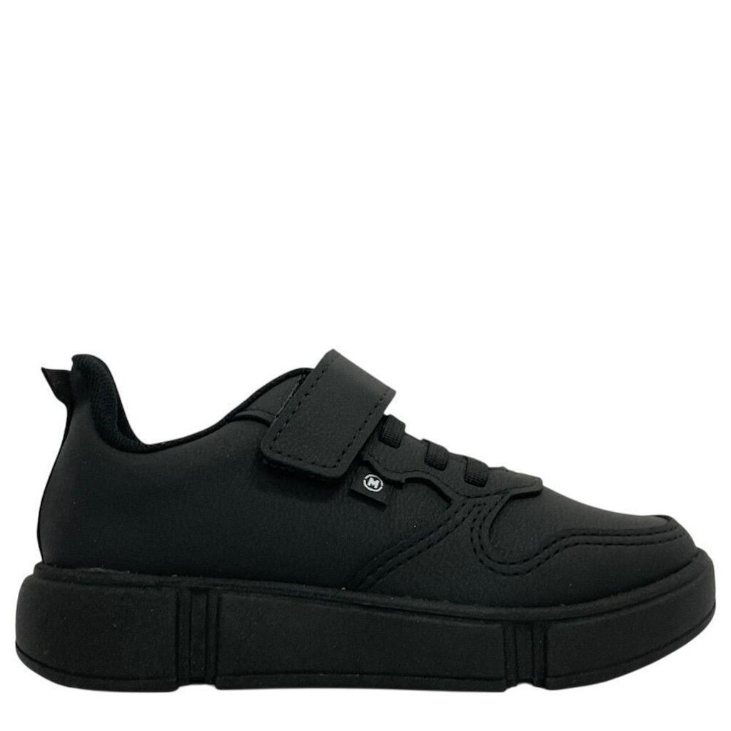 Tênis Molekinho Infantil Preto com Velcro Calce Fácil 2838117
