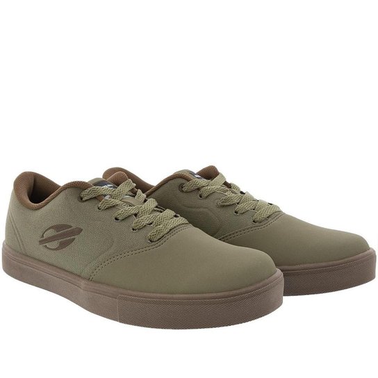 Tênis Mormaii Urban Drop Casual Masculino Tecido Verde - Verde Militar Menor preço em Tênis Mormaii Urban Drop Casual Masculino Tecido Verde - Verde Militar