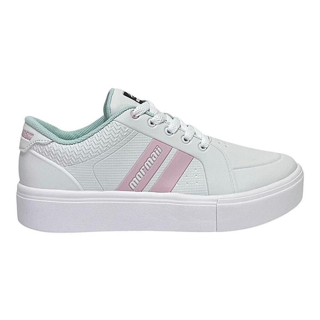 Tênis Mormaii Urban Strike 3 Plataforma 203404 Branco/Lilás