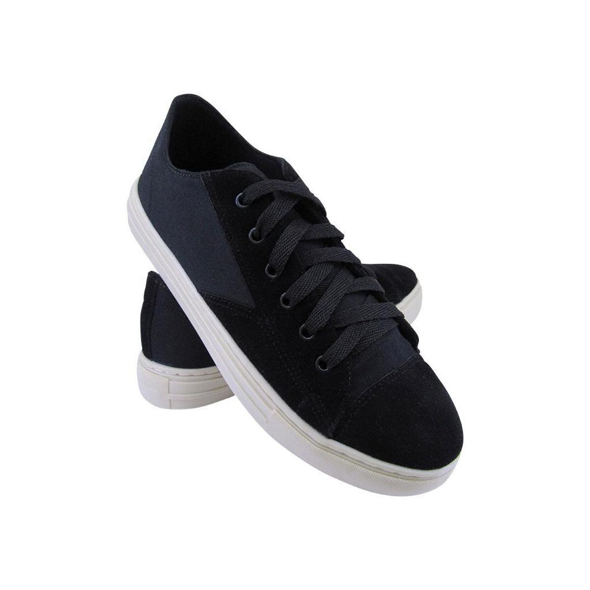 tenis camurça masculino