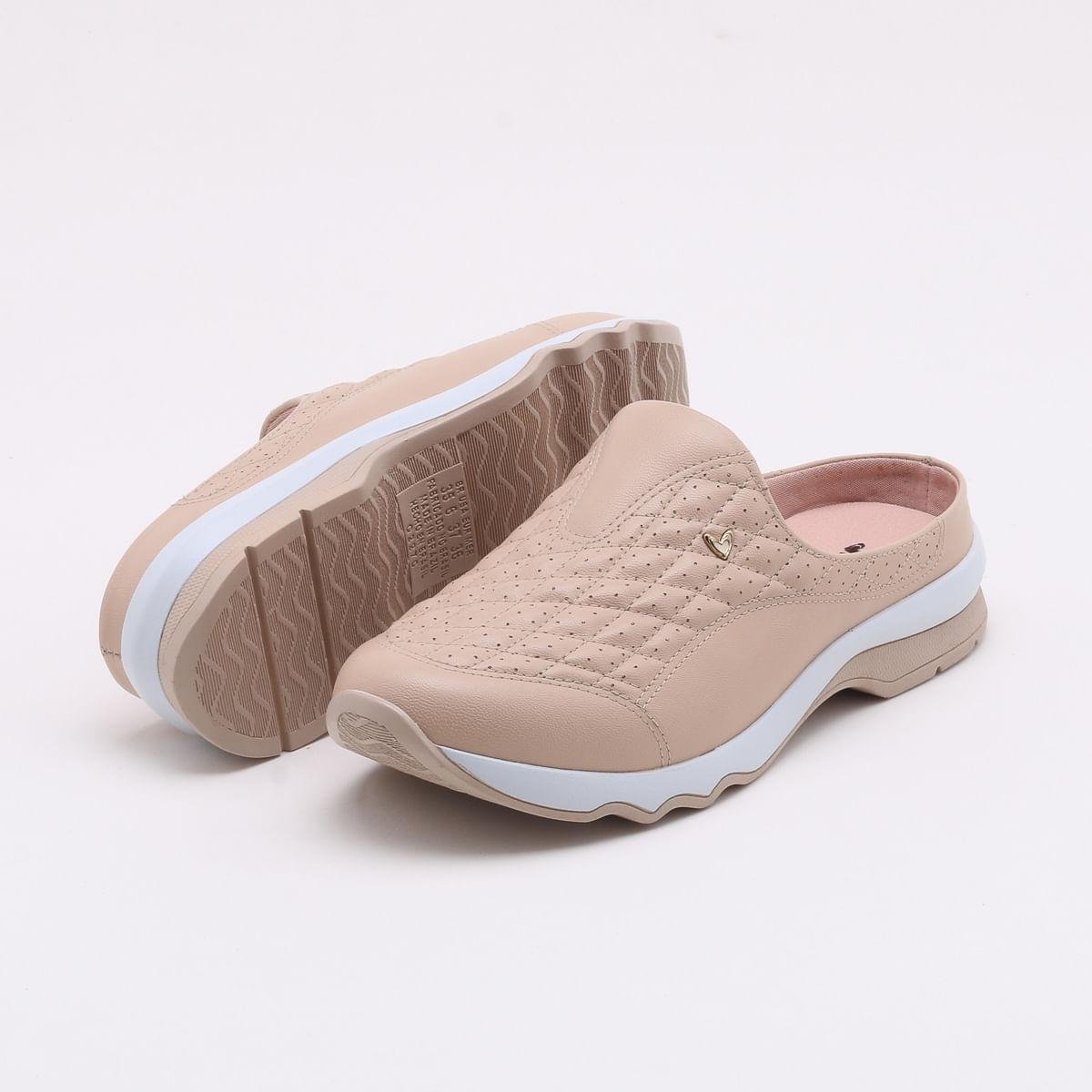 Sapato Mississipi Q4802 Mule Feminino Avelã