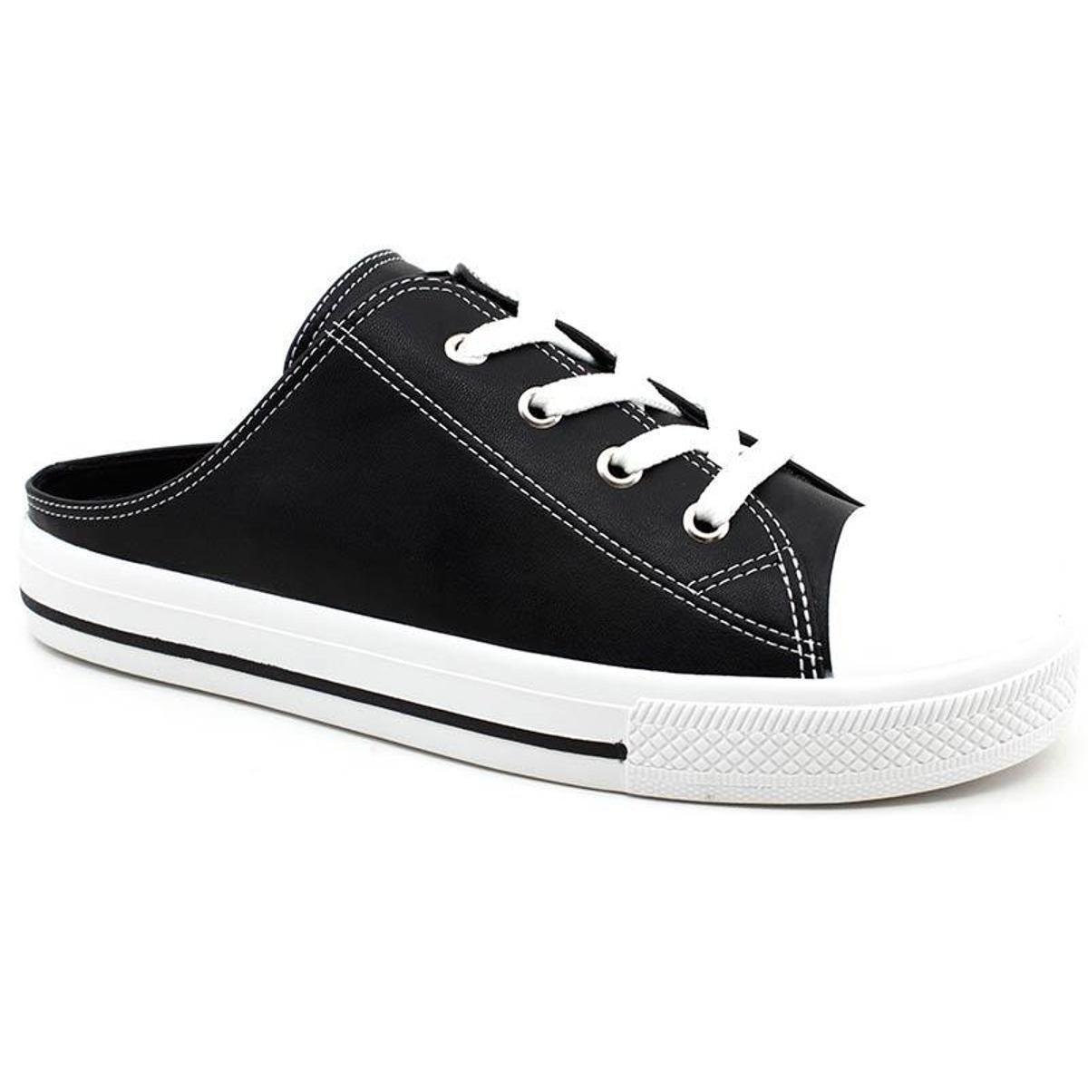 Tênis Mule Quiz Feminino - Preto | Netshoes