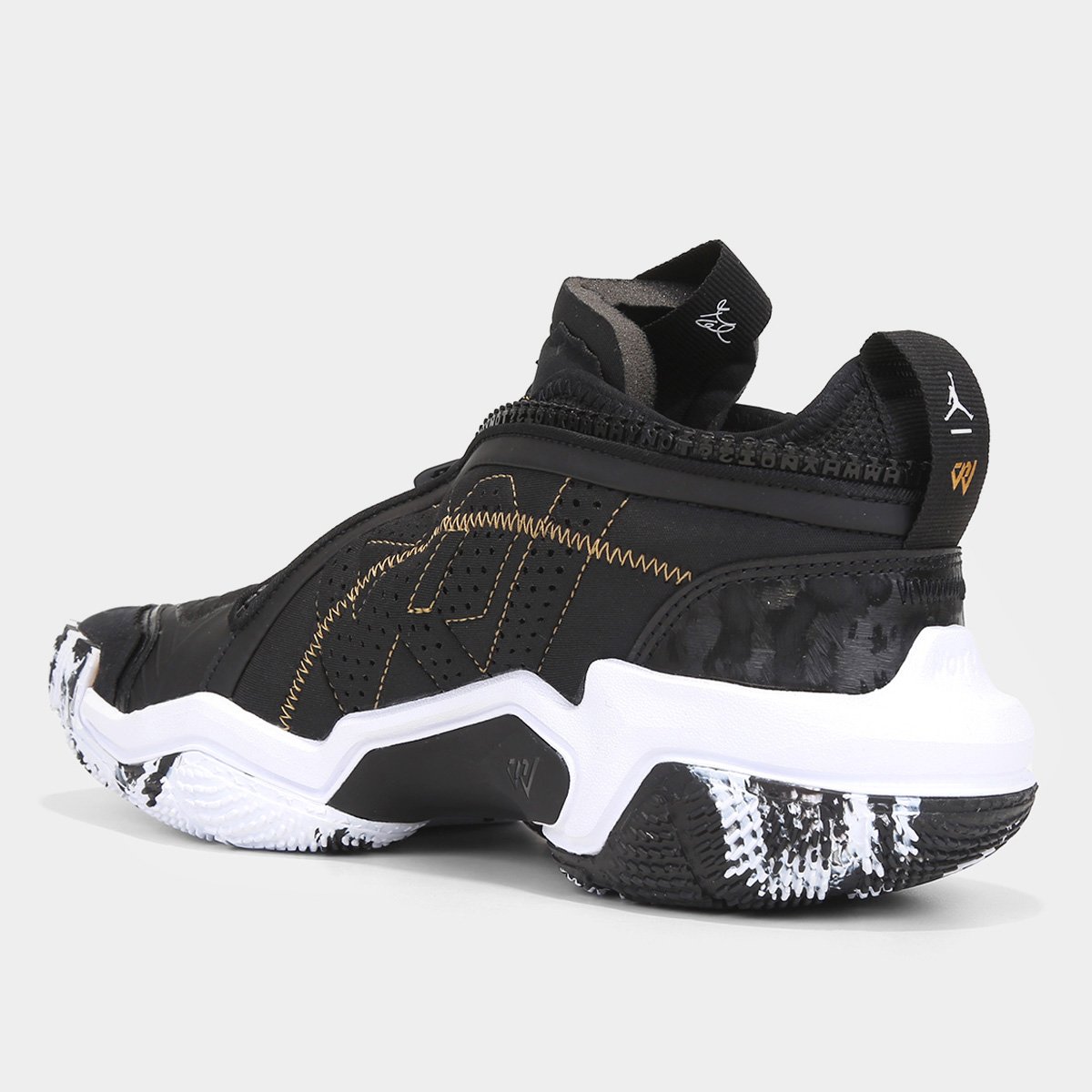 Tênis NBA Nike Jordan Why Not .6 Masculino - Chumbo+Verde | Netshoes