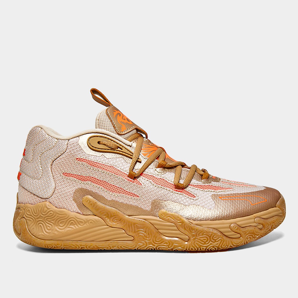Tênis NBA Puma LaMelo Ball MB.03 Hills - Salmão | Netshoes