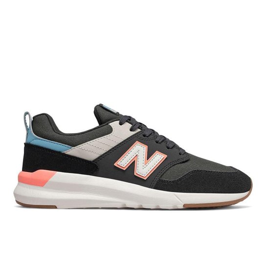 Tênis New Balance 009 Casual Feminino Preto Menor preço com