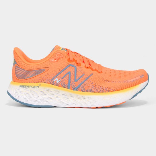 Tênis New Balance 1080 V12 Masculino - Laranja é ruim? Tênis New Balance 1080 V12 Masculino - Laranja é boa?