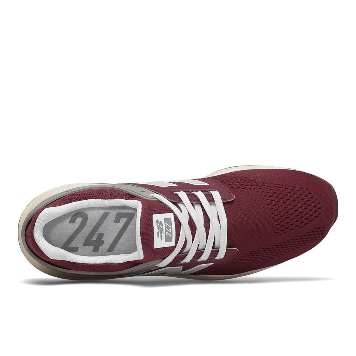 new balance 247 vinho masculino