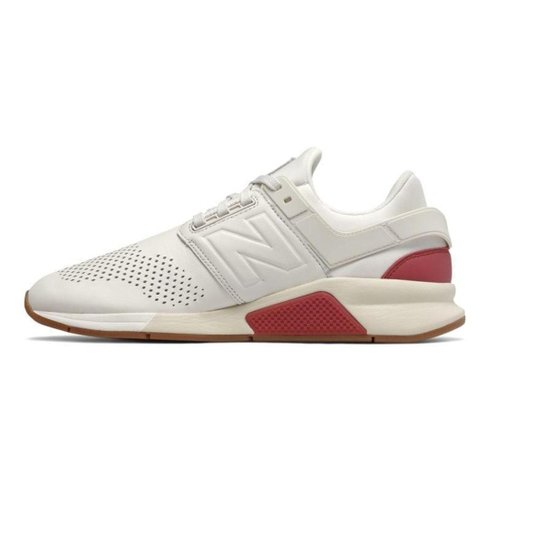 Tênis New Balance 247 V2 RevLite Couro Masculina Branco Netshoes