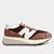 Tênis New Balance 370v1 Unissex - Marrom+Branco