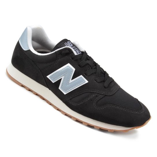 Tênis New Balance 373 Core Masculino - Azul e Preto Menor preço em Tênis New Balance 373 Core Masculino - Azul e Preto