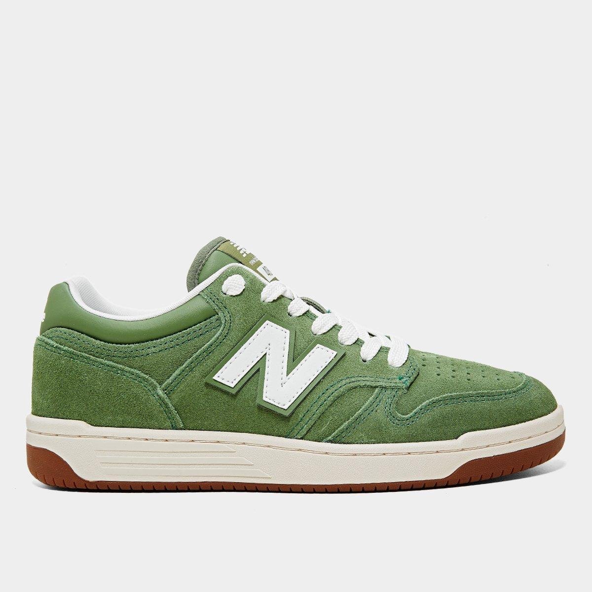 Tênis New Balance 480 Low Masculino Verde Netshoes - Main Image
