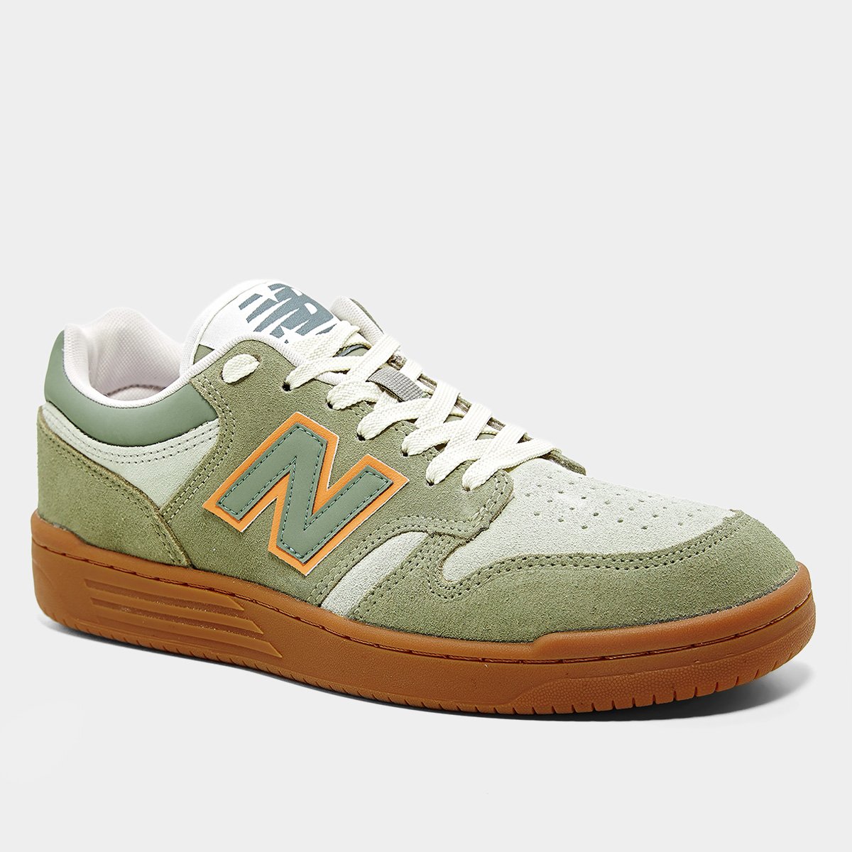 Tênis New Balance 480 Low Masculino Verde claro Netshoes