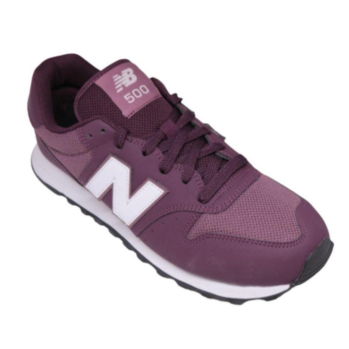 TENIS NEW BALANCE 500V2 MASCULINO VINHO Vinho Netshoes