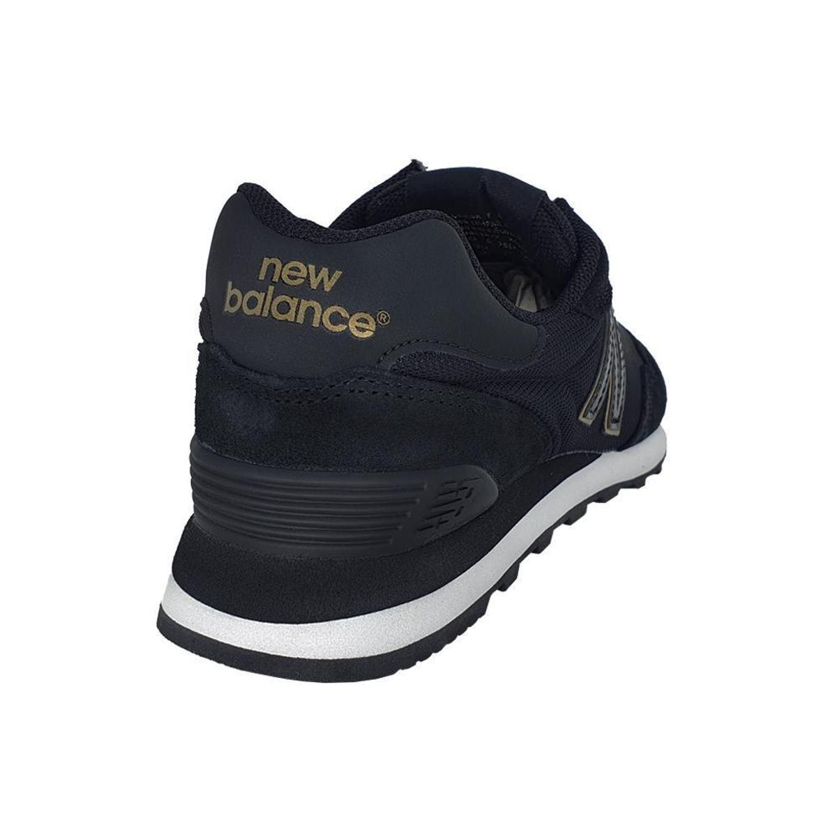 new balance 515 feminino preto e dourado