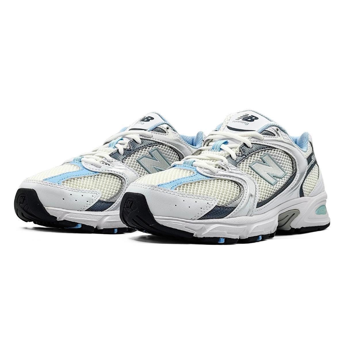 Tênis New Balance 530 Unissex - Branco+Azul | Netshoes