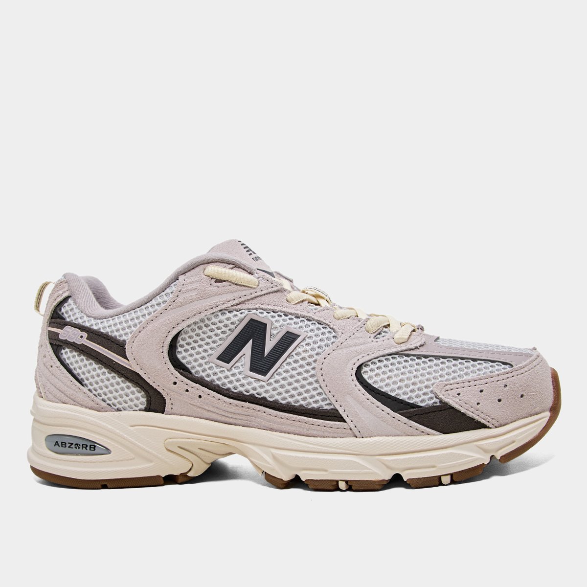 Tênis New Balance 530 - Cinza+Bege | Netshoes