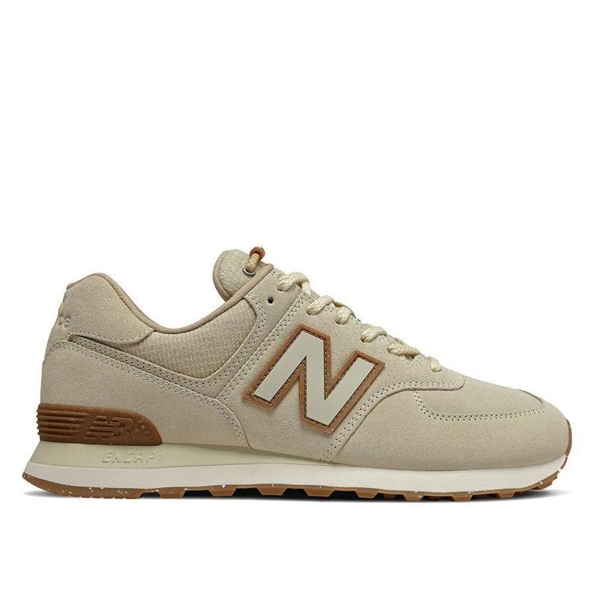 Tênis New Balance 574 - Bege - Bege | Netshoes