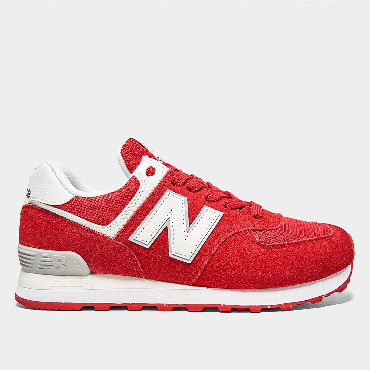 Tênis New Balance 574 V2 Vermelho Netshoes