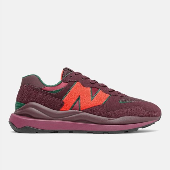 Tênis New Balance 5740 Casual Masculino Vinho Menor preço com