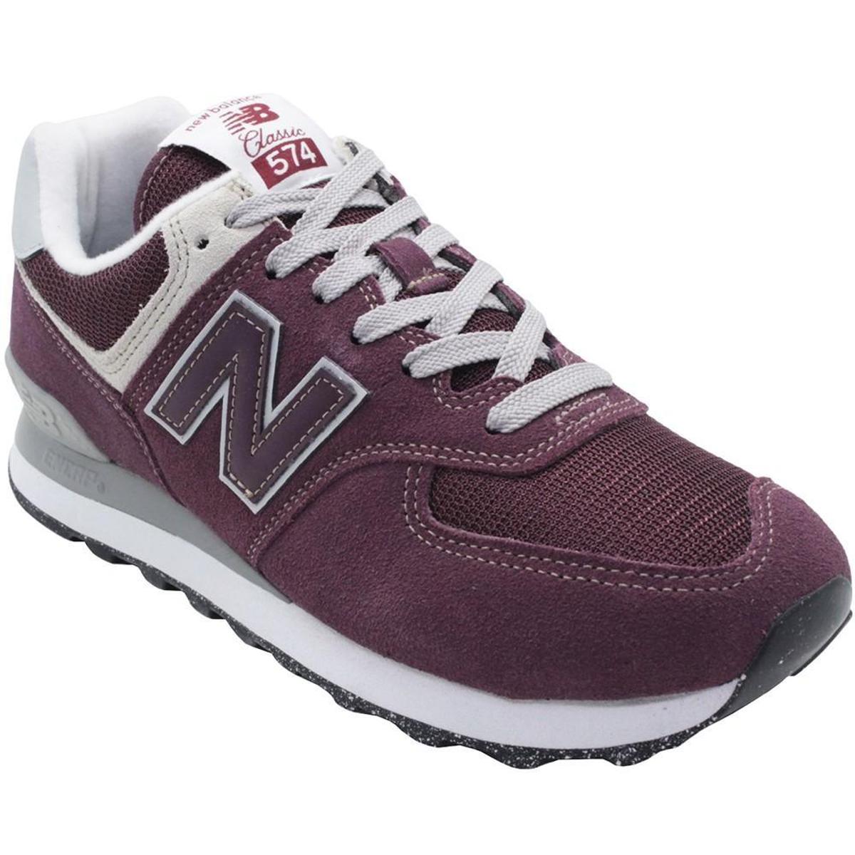 Tênis New Balance 574v2 Vinho Masculino - Bordô | Netshoes