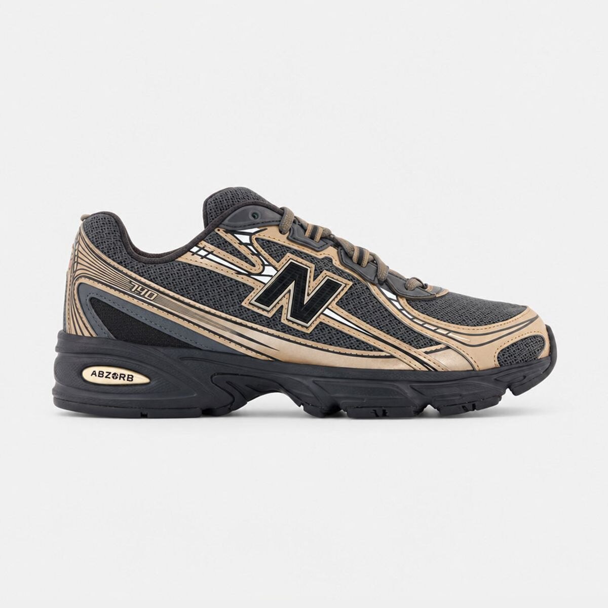 Tenis New Balance 740 Bronze Preto
