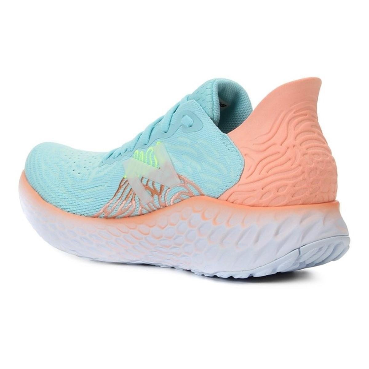 Tênis New Balance Feminino 1080V10 Verde+laranja Netshoes