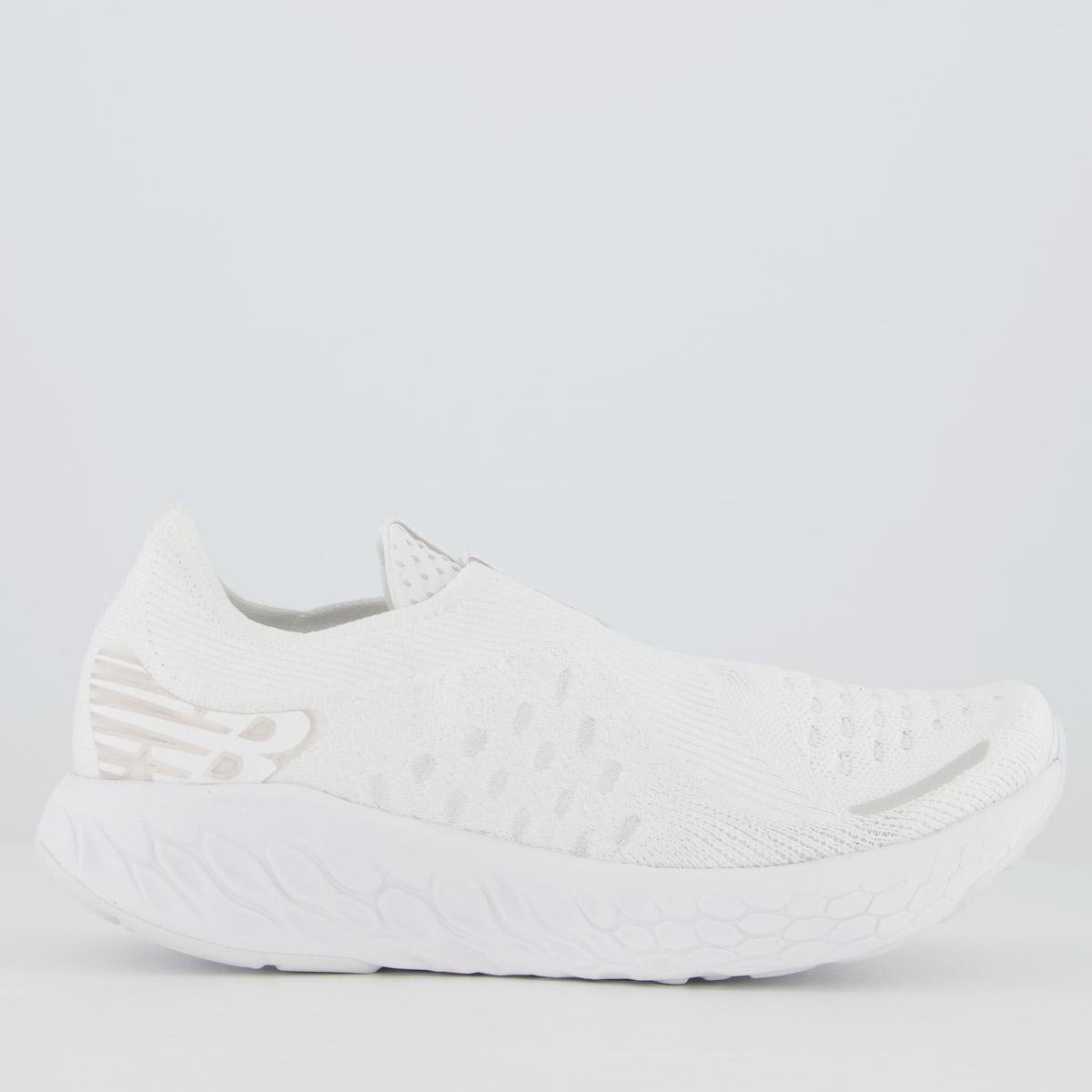 Tênis New Balance Fresh Foam X 1080 Unlaced Feminino Branco