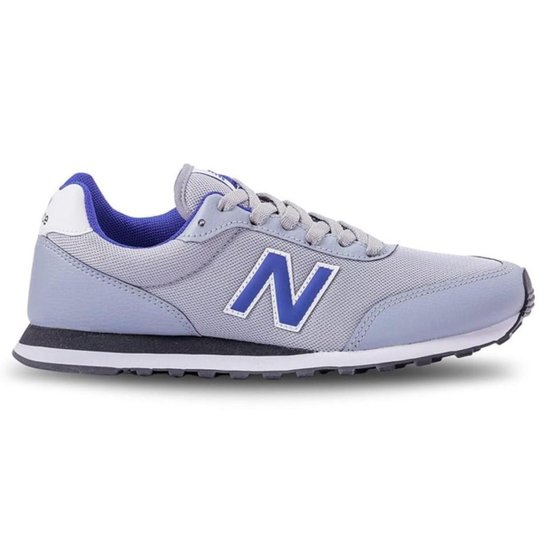 Tênis New Balance Masculino 050 - Cinza+Azul Menor preço em Tênis New Balance Masculino 050 - Cinza+Azul