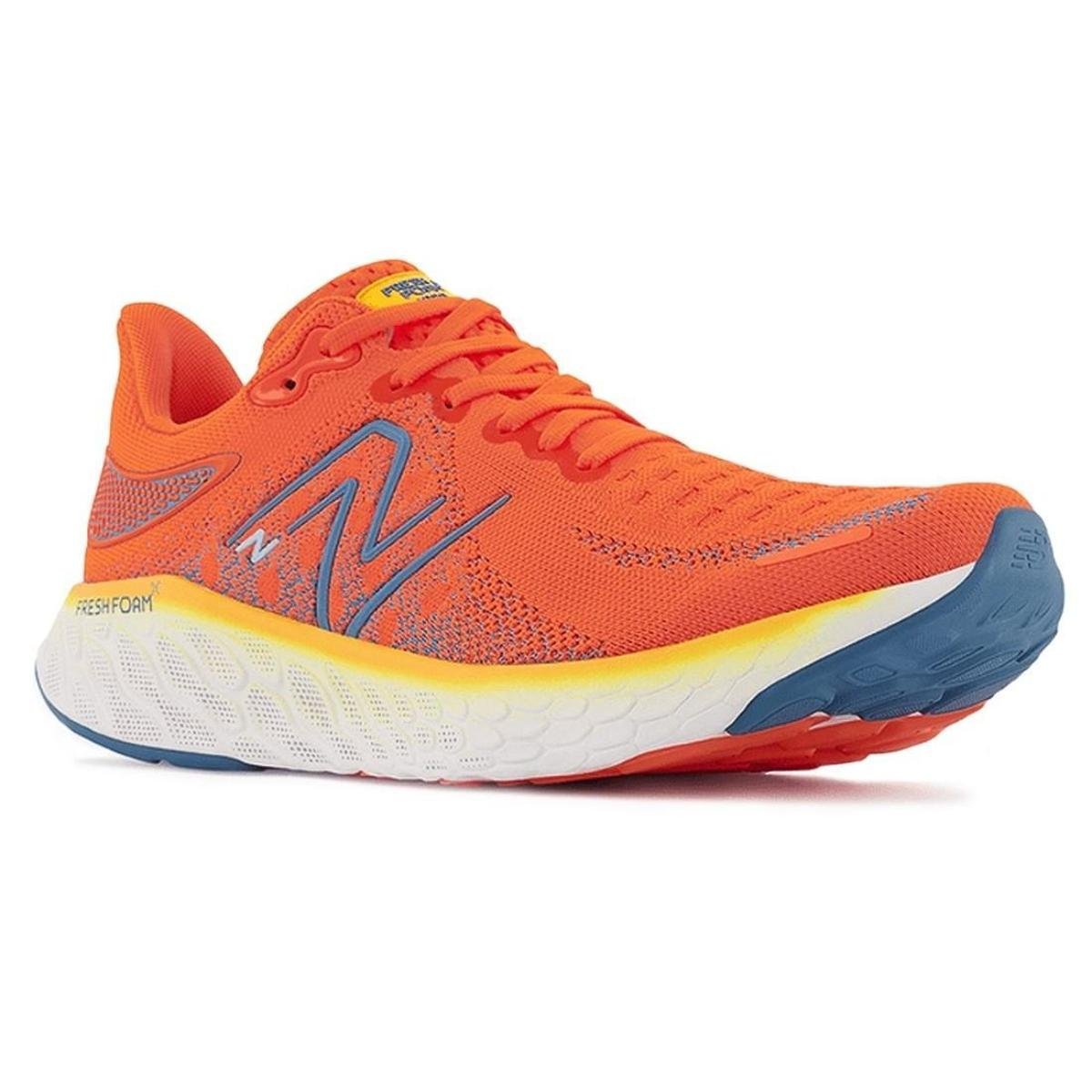 Tênis New Balance Masculino 1080 v12 Laranja Netshoes