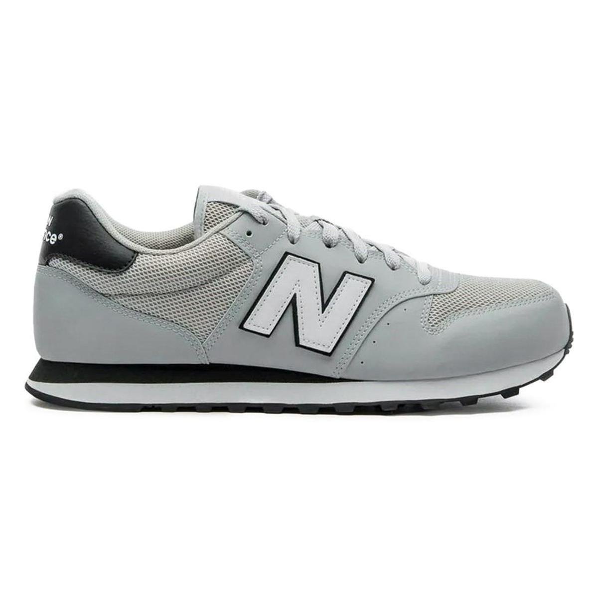 Sneakers New Balance 500 Cinza Masculino Tênis New Balance 500