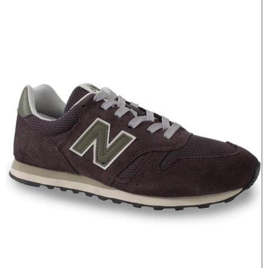 TENIS NEW BALANCE ML373RB2 MASCULINO - Marrom Menor preço em TENIS NEW BALANCE ML373RB2 MASCULINO - Marrom