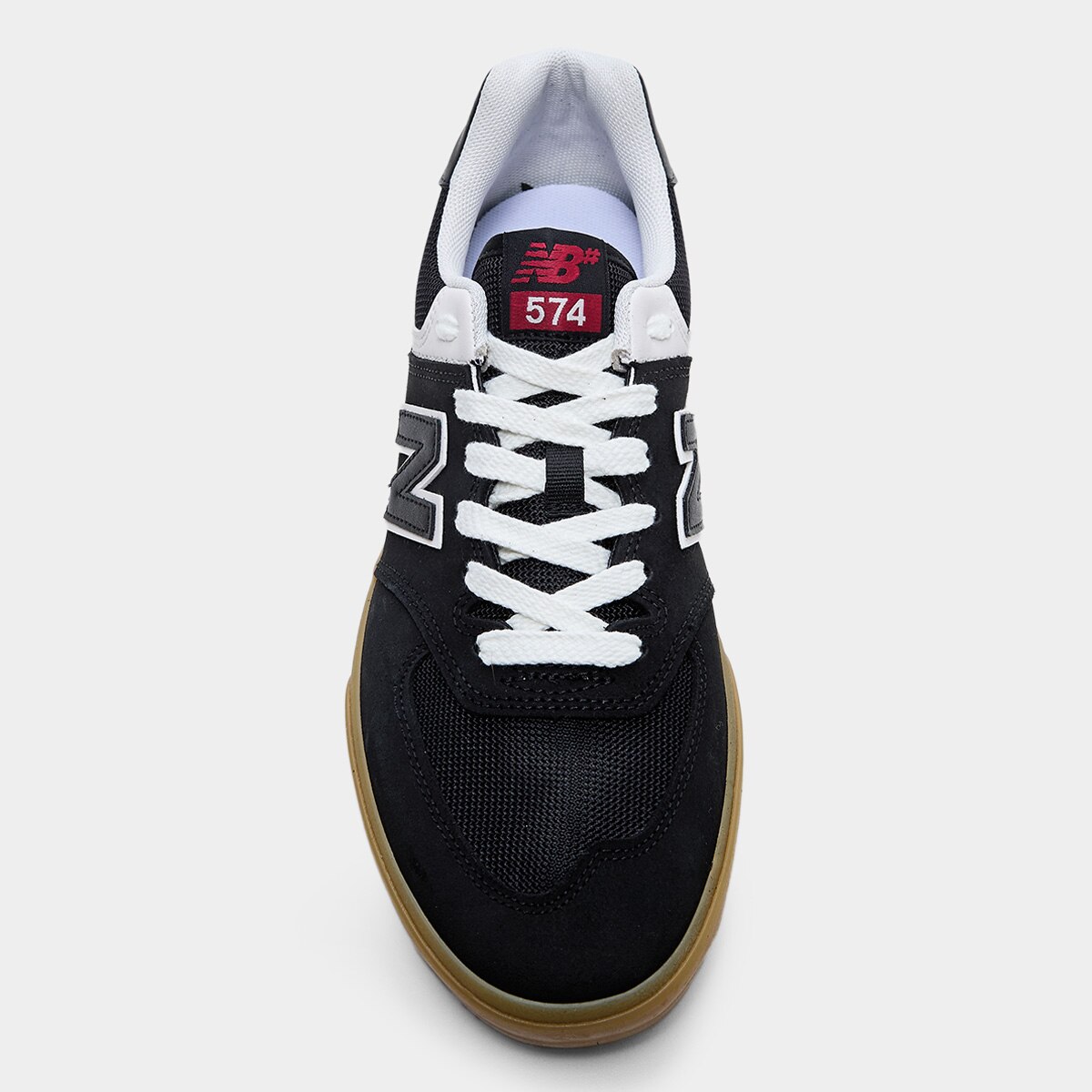 Tênis New Balance NM 574 Masculino - Preto+Bege | Netshoes