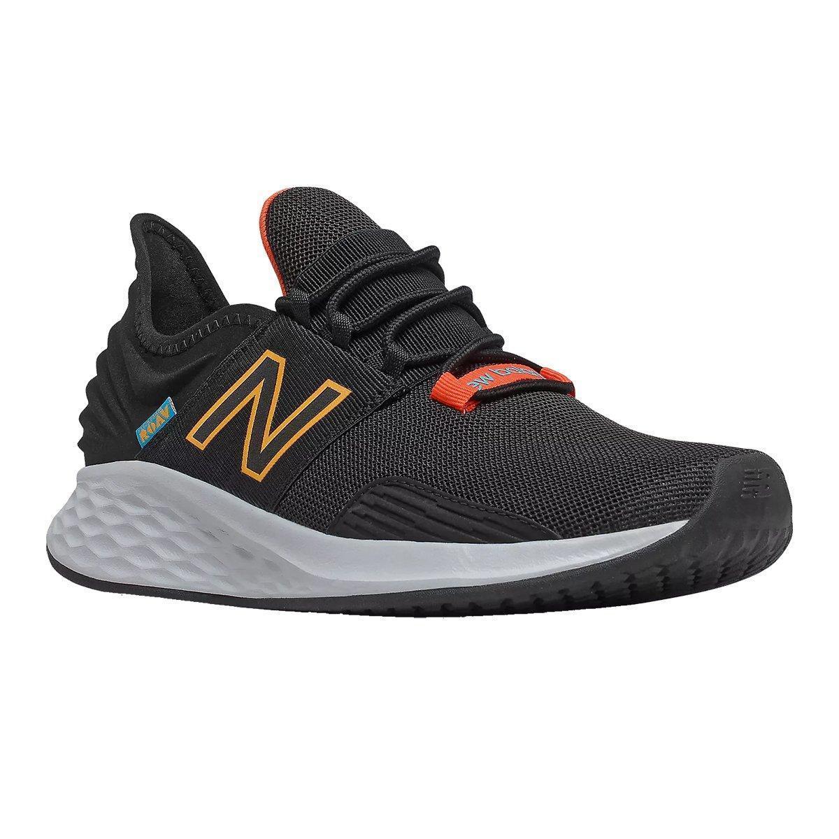 Tênis New Balance Roav Masculino MROAVCK - Preto+Laranja | Netshoes