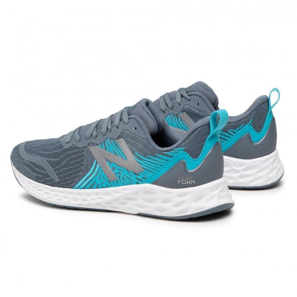 Tênis New Balance Tempo Masculino MTMPOCG - Cinza+Azul | Netshoes