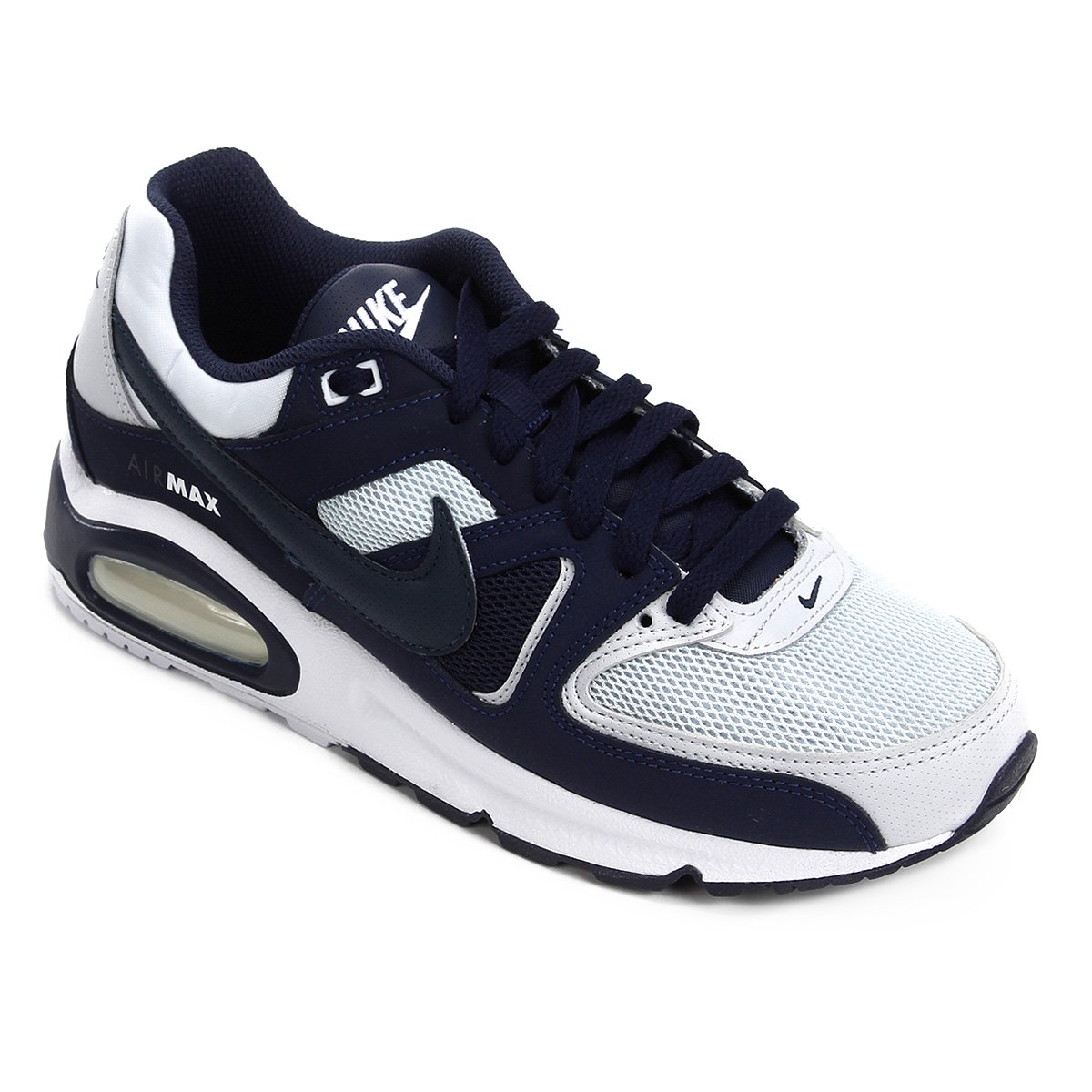 Tênis Nike Air Max Command Masculino Marinho+Branco Netshoes