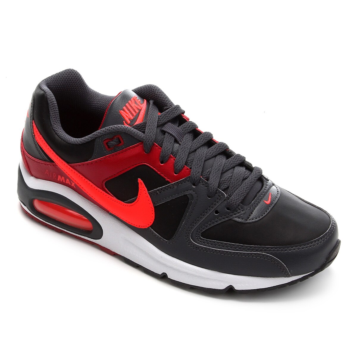 Tênis Nike Air Max Command Masculino Vermelho+Preto Netshoes