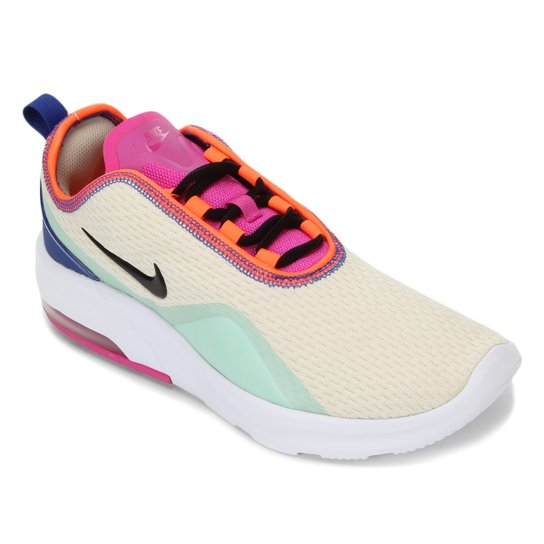 Tênis Nike Air Max Motion 2 Feminino - Branco e Verde Menor preço em Tênis Nike Air Max Motion 2 Feminino - Branco e Verde