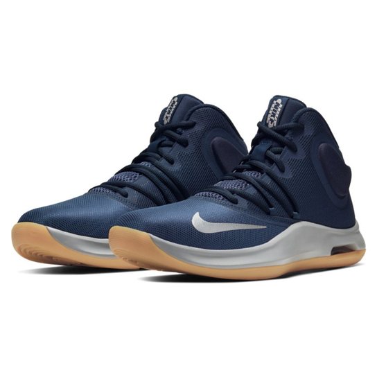 Tênis Nike Air Versitile IV Masculino - Marinho e Prata Menor preço em Tênis Nike Air Versitile IV Masculino - Marinho e Prata