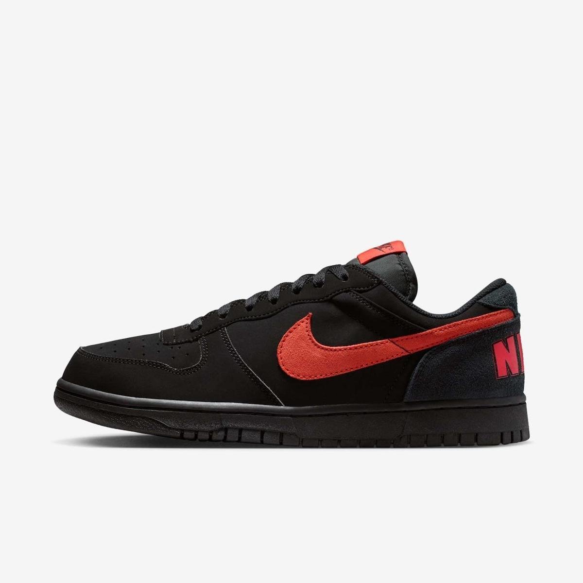 Tênis Nike Big Low Masculino - Preto+Vermelho | Netshoes