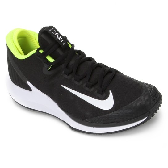 Tênis Nike Court Air Zoom Zero Hc Masculino - Preto e Branco Menor preço em Tênis Nike Court Air Zoom Zero Hc Masculino - Preto e Branco