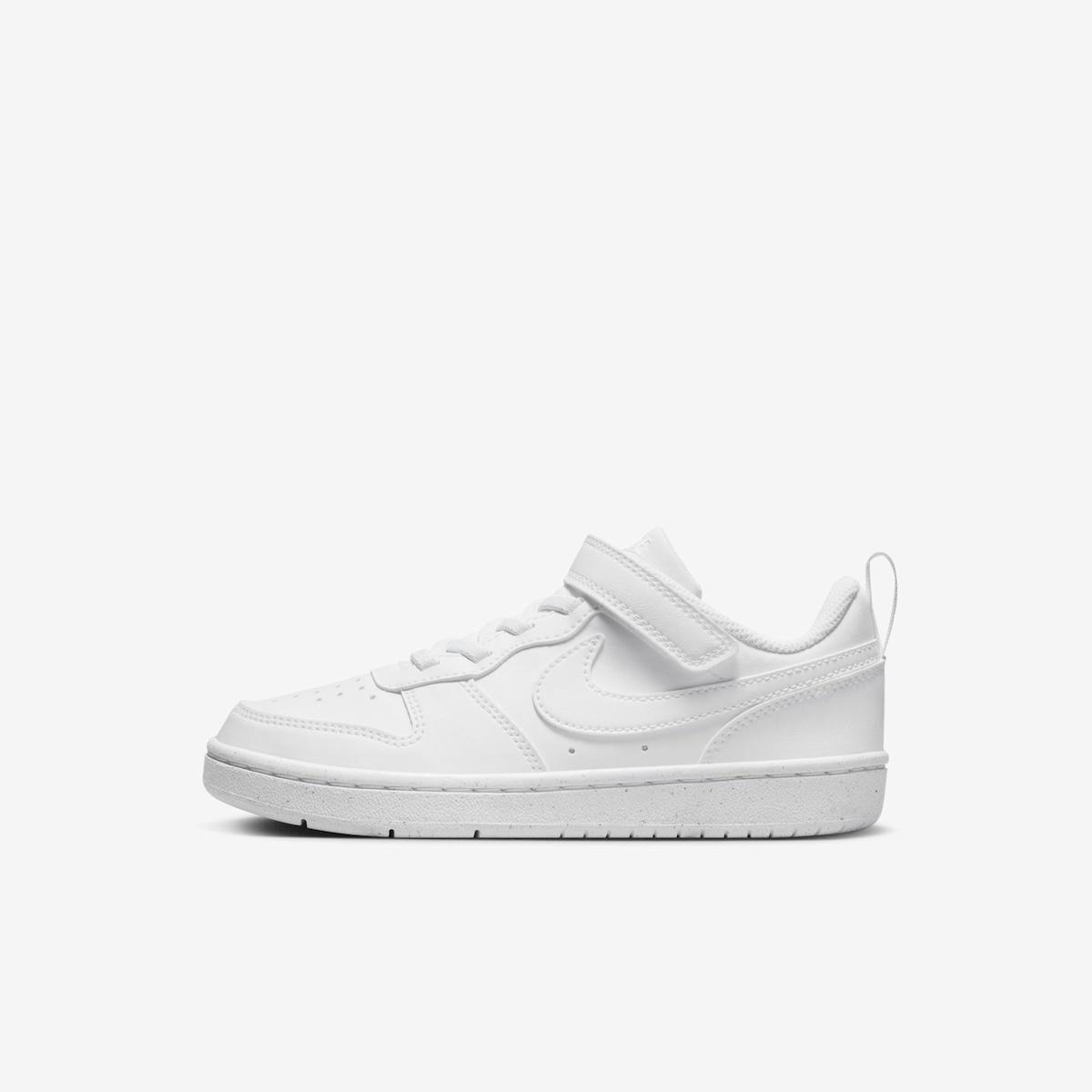 Tênis Nike Court Borough Low Recraft Infantil Menor preço em Tênis Nike Court Borough Low Recraft Infantil