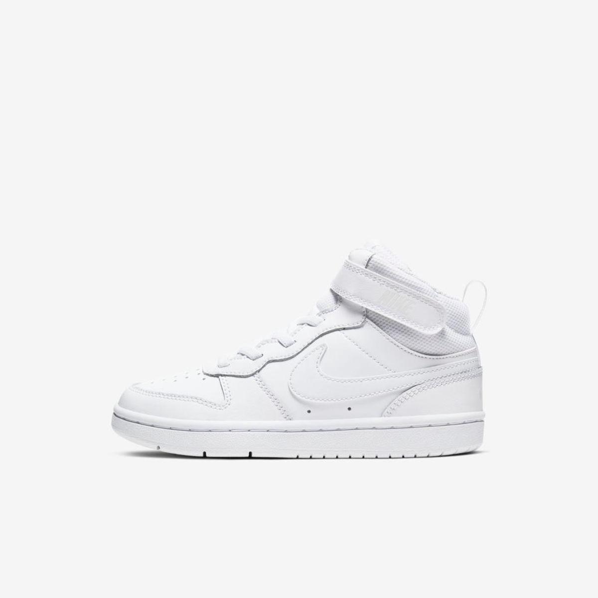 Tênis Nike Court Borough Mid 2 Infantil Menor preço em Tênis Nike Court Borough Mid 2 Infantil